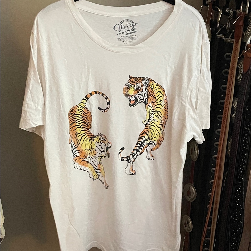 Vintage Cream Graphic Tee